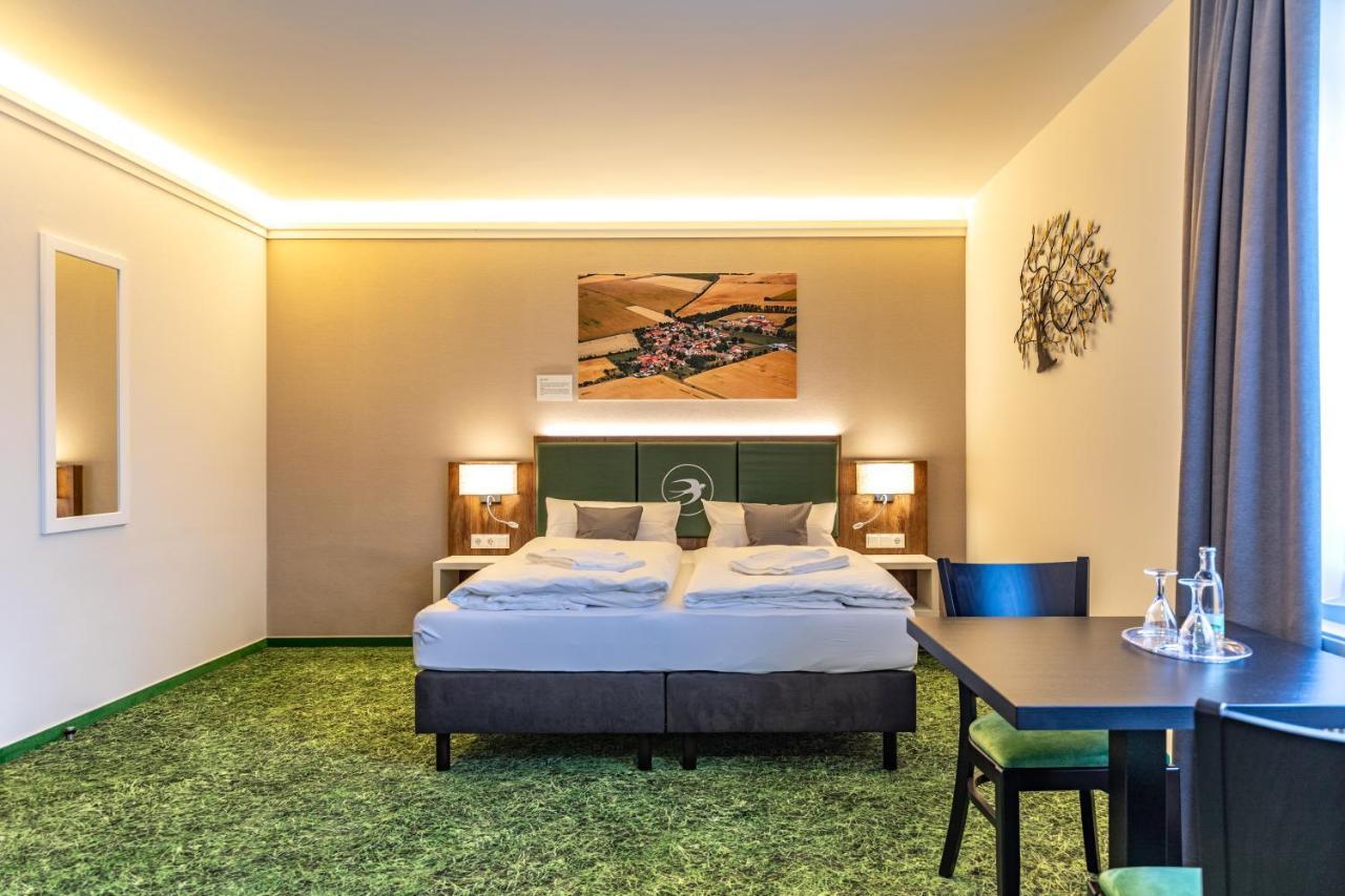 Pension Schwalbennest Bosleben-Wullersleben Esterno foto